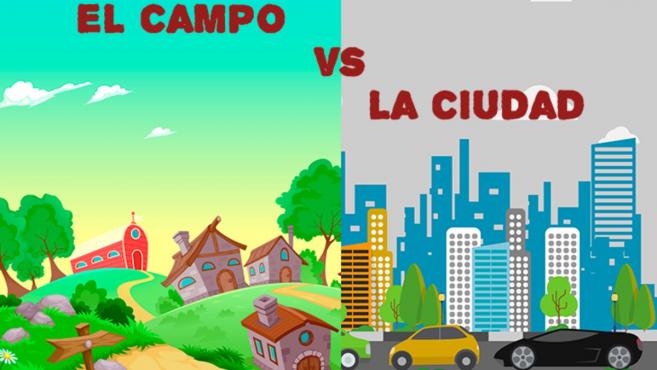 Diferencias entre el campo y la ciudad. Aprende en Casa II Primaria | Unión  Jalisco