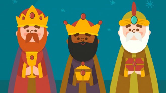  Cuáles son los animales de los Reyes Magos?