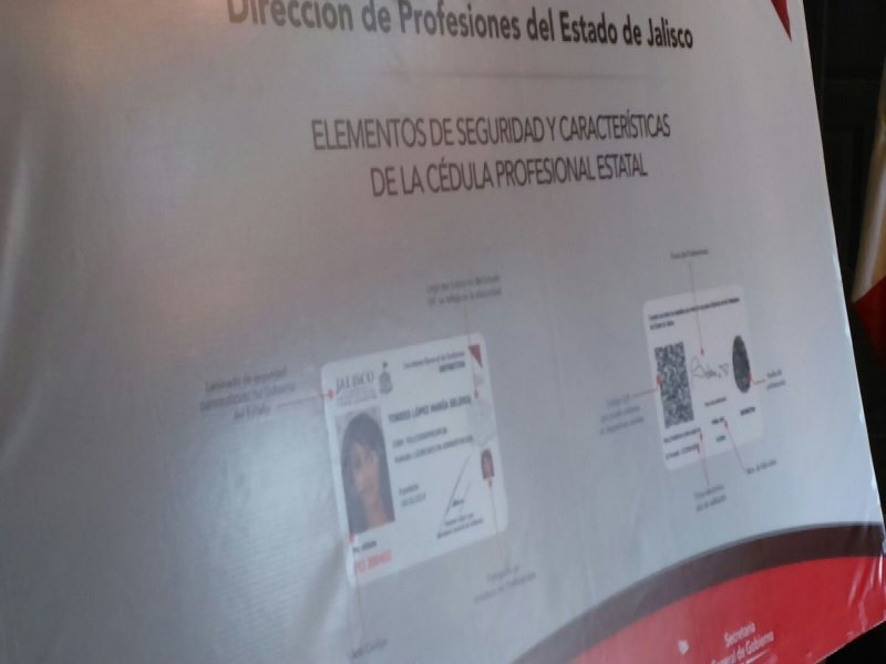 Cédula profesional en Jalisco