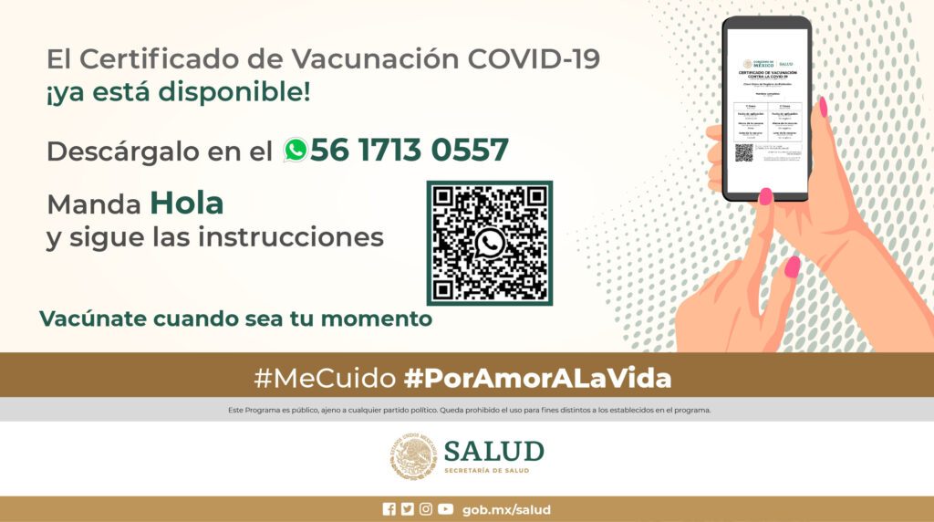 certificado de vacunación será obligatorio Covid-19 en Jalisco