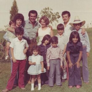 FAMILIA DE VICENTE FERNANDEZ