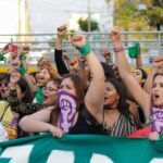 Marcha feminista 2022 en Guadalajara