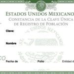 CURP actualizada y certificada Jalisco